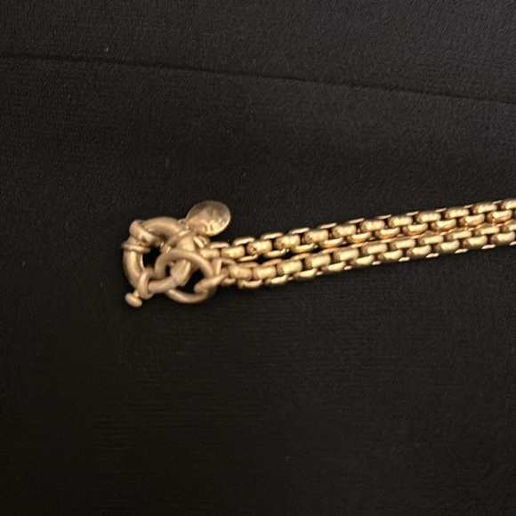 J. Crew. Gold hassle rhinestone necklace - Picture 5 of 6